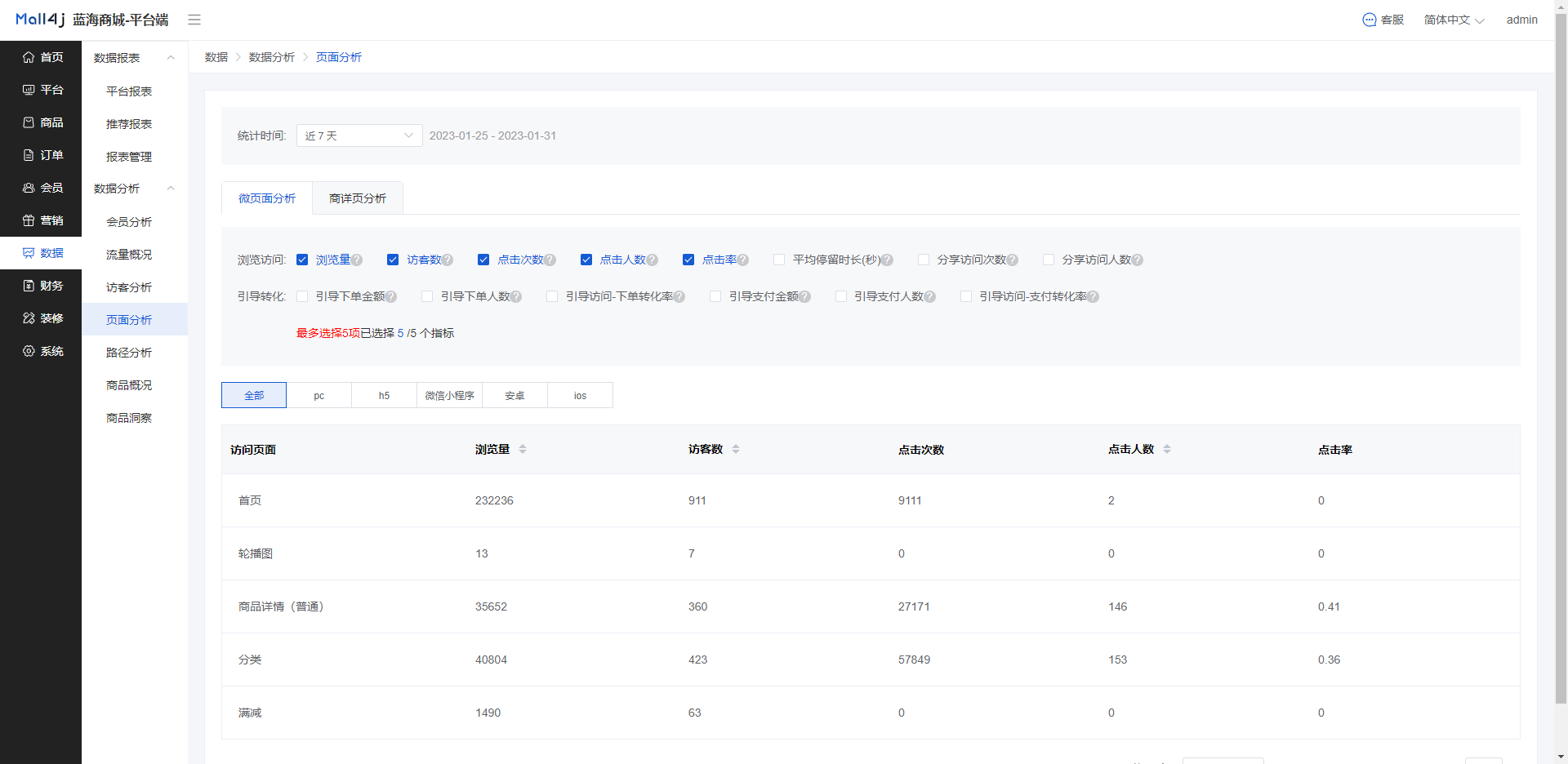 Mall4j 宇宙版(B2B2C多商户)后台操作手册 功能操作示意图