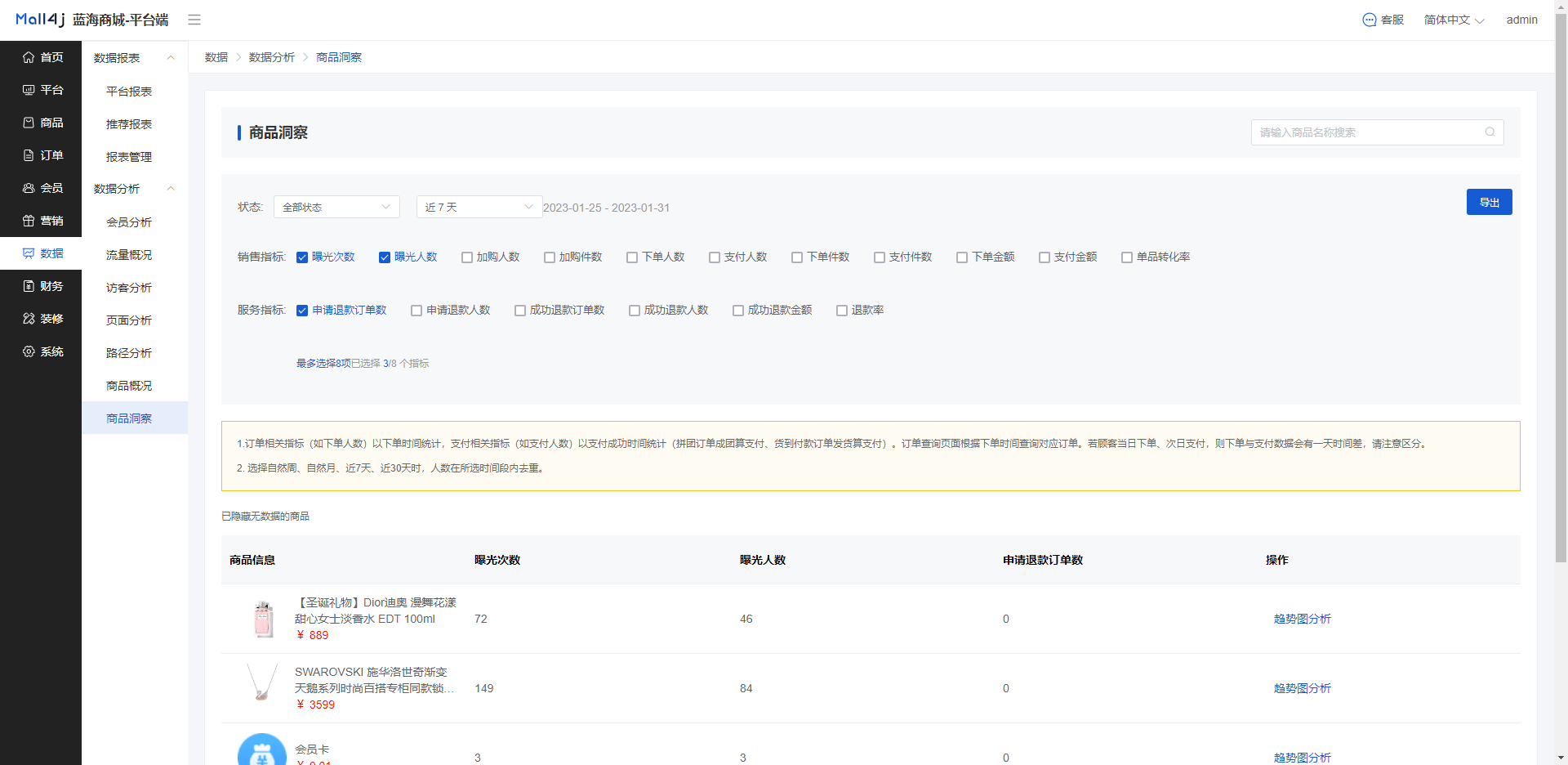 Mall4j 宇宙版(B2B2C多商户)后台操作手册 功能操作示意图