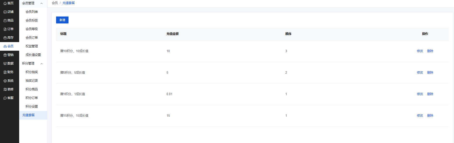 Mall4j 银河版(B2C单商户)后台操作手册 功能操作示意图