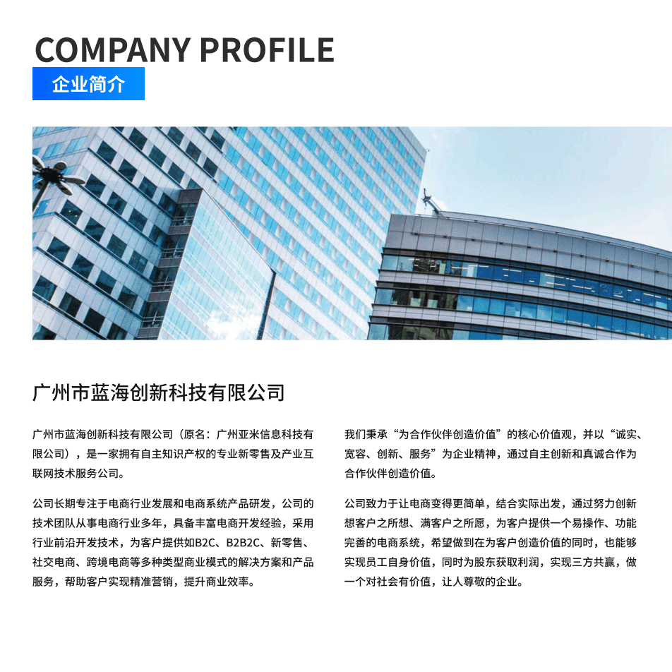 企业简介