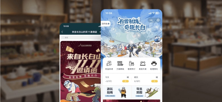 文化娱乐案例界面