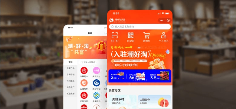 民生政务案例界面